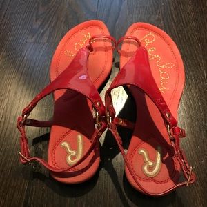 REPLAY Red Sandals